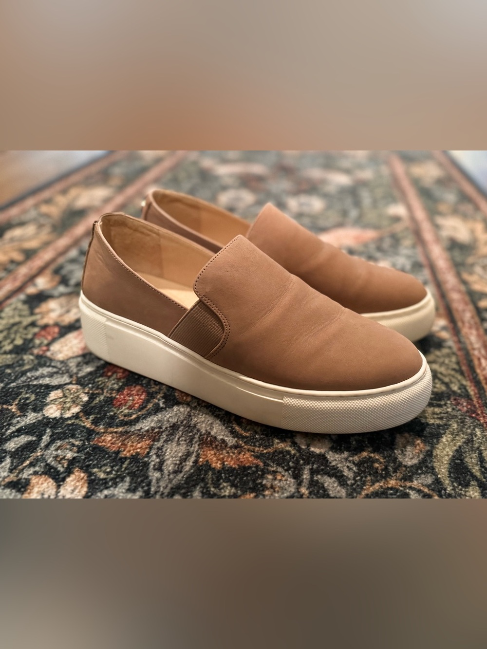 ALEX MARIE Women’s Slip-On Casual Sneakers in Tan